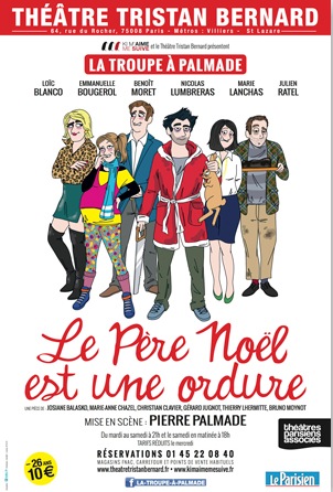 affiche_pere_noel_ordure_troupe_palmade